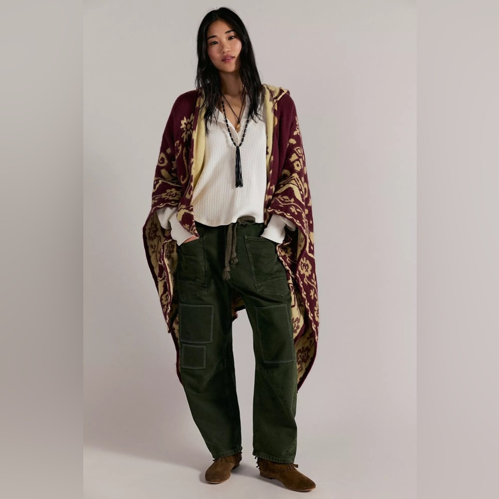 🚫SOLD🚫 NWOT! FP Free People Rown Printed Duster Sz OS - Picture 2 of 6